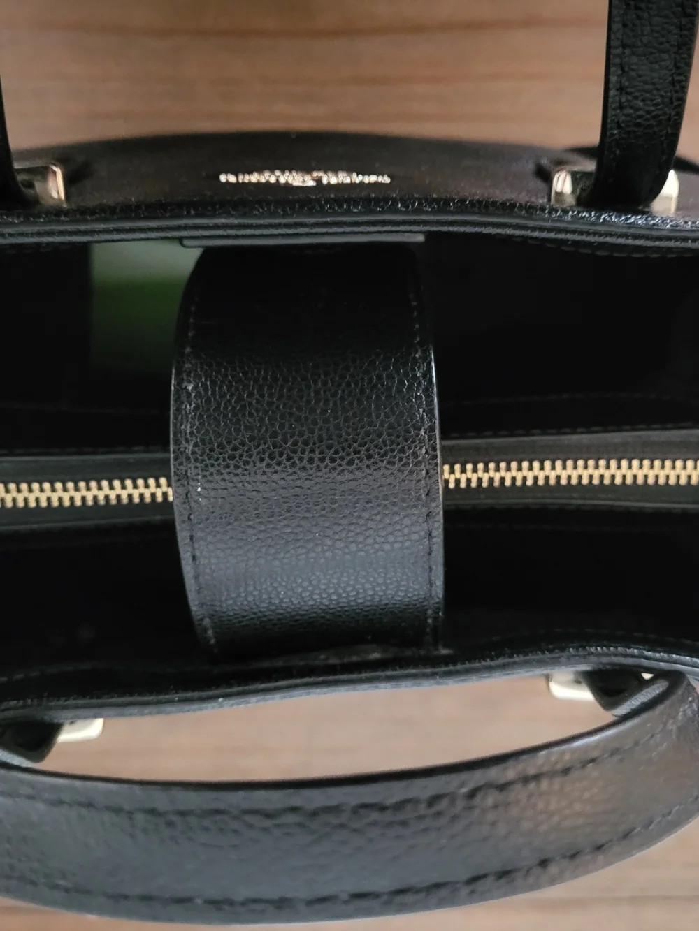 kate spade New York Black Leather Satchel